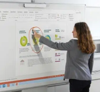 vidéoprojecteur interactif ou tableau interactif