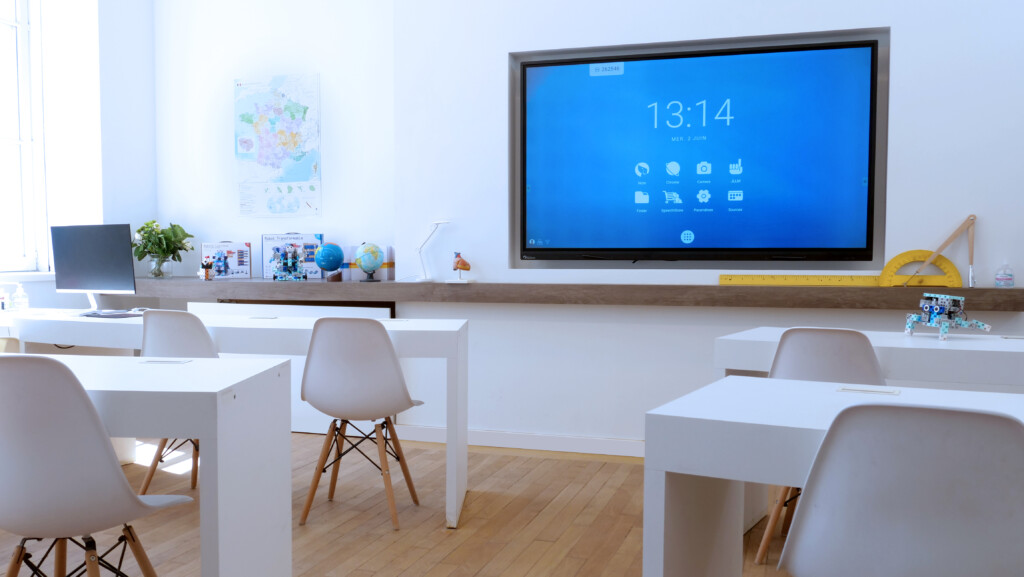 le tableau blanc interactif dans un lycée